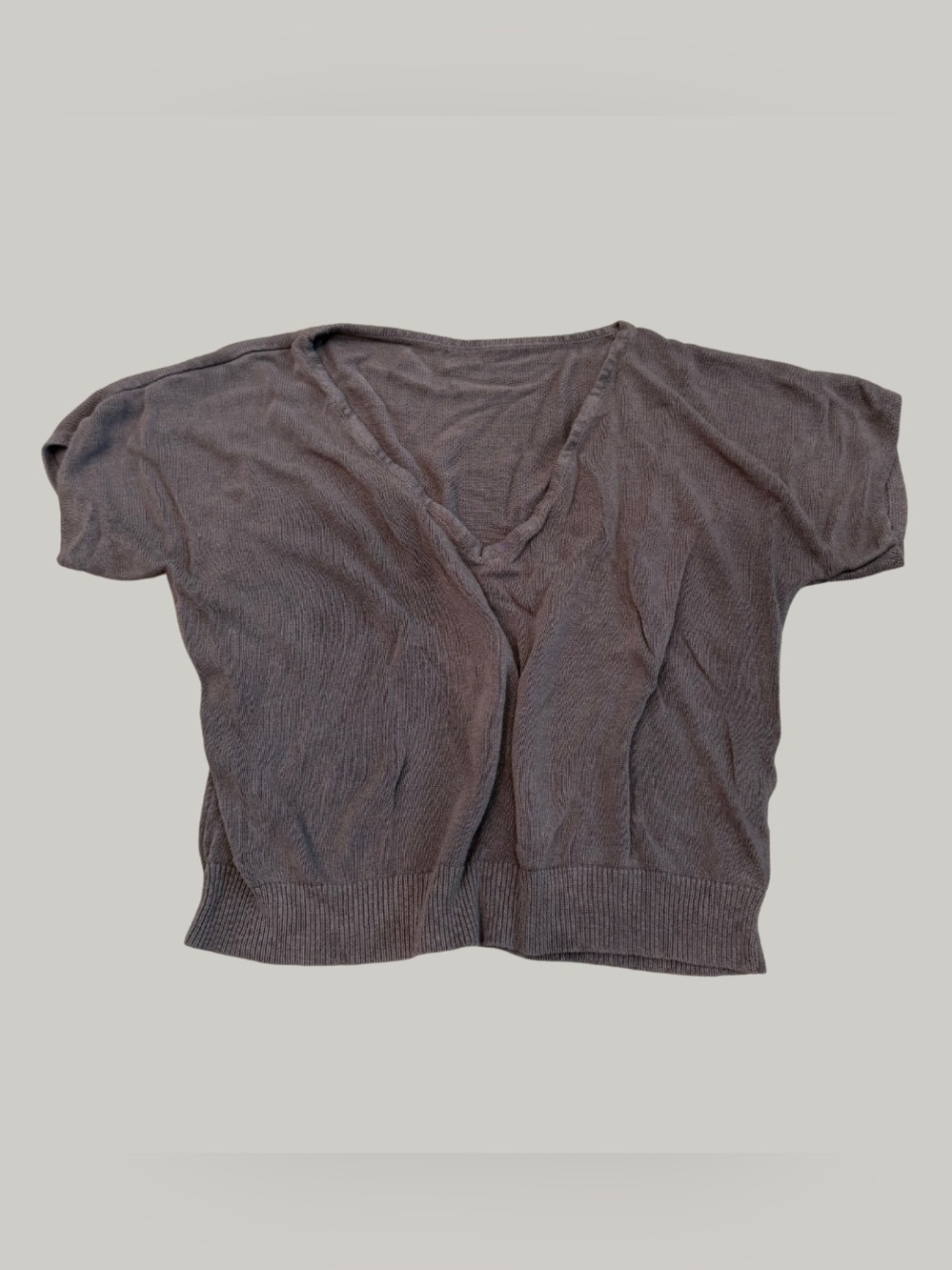 EUC Basic V Neck Summer Crop Top